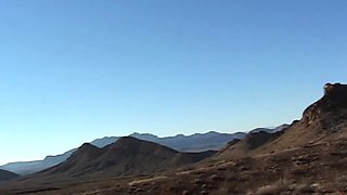 Little April Solo Masturbation Outdoors