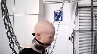 Big titties abigail in kinky nylon fetish solo