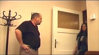Czech Angry Dad punished his naughty daughter