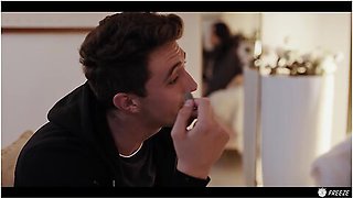 Jimmy Bud And Catherine Knight - Pick Me Girl - Cute Brunette Freeze Fucked And Swallowing Cum