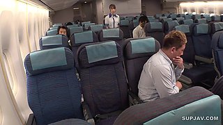 818 A Cabin Attendant With A Beautiful Ass Who Will Make A Seated Man Weak With Her S Shaped Ass Shaking Cowgirl Position Without Moving At All Decensored