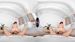 Redheaded vixen Lilly Mays craves your cock in VR