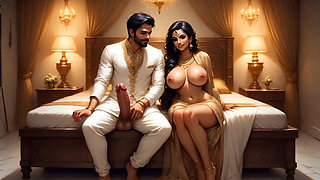 Horny Indian Bhabhi Fucked Hard By Husband Friend