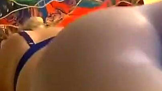 Seamless Sheer Blue Pantyhose Thighjob, He Cums on My Nylons! Full Vid Free on /serenesiren