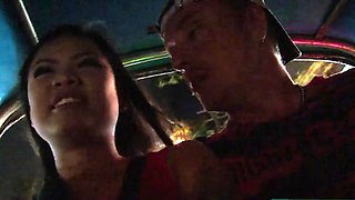 Petite Thai teen bargirl pickup and fuck