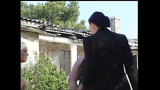 Fantastic Sexy Busty MILF Ass Fucked and Cummed on Butt by Huge Vintage Cock