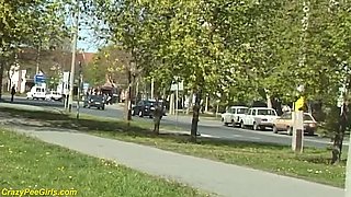 Alexa Weix Outdoor Pissing Fetish - Real Golden Shower & Public Nudity HD