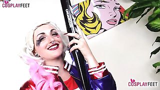 Watch sexy Harley Quinn's scene