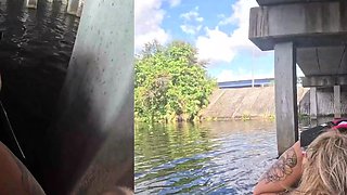 Wild Fucking on Jet-Ski with Stephanie Love and Brian