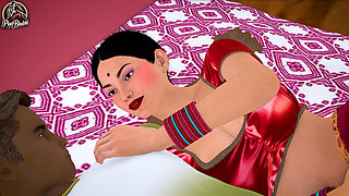 Indian Busty Bhabhi Hard Fucked by Devar - Real Hindi Dirty Talk