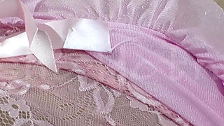 Stepsister #29 Pink Night Suit Ride on Black Boss Dick
