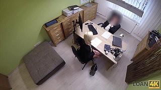 LOAN4K. Coitus-hungry agent is ready to help miss if she..