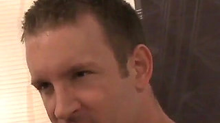 MILF a slut with two soft breasts and shaved vagina wants to get her pussy pounded and gives blowjob