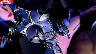 The Pixel Temptress: Big Boobs Awaken - 3D Animation Hentai