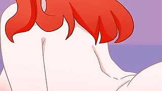 Red-haired Daphne Takes off Her Panties in the Toilet in Front of an Unknown Guy Without Complexes! Scooby-doo. Hentai Cartoon