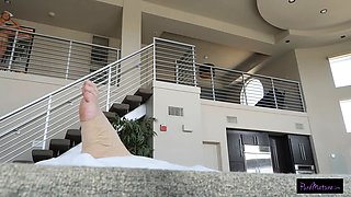 Nurse Kit Gives Fat Dick Physical Therapy