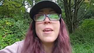 Nerdy Faery Desperate Pee Walk With Hairy Pussy Wet Panties Outdoor