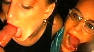 Real amateur skanks have group sex at slutty party in hi def