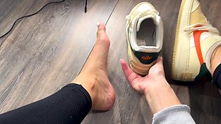 Foot Fetish jerk off Solo cyruz