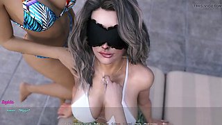 Awam - Sofia Gets a Wet Lesbian Kiss From Ellie's Naughty Invitation