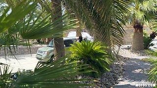 Fruity whore Diamond Banks POV adult scene