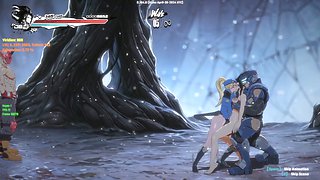 Sex game playthrough, walkthrough, side scroll