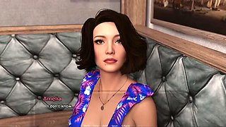 Granny House Sex: Amy Fucks Liz in 3D Cuckold Cartoon