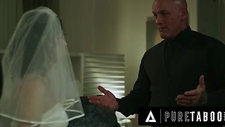 Bride Penelope Reed spent her wedding night with her husband's stepdad as tradition