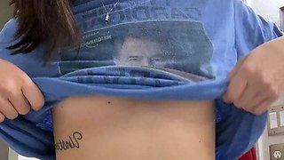 My tits are so sensitive and hard as diamonds