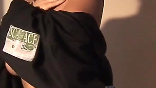 Busty Babe in Hiphop Style