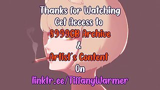 TiffanyWarmer Blowjob Creampie Hardcore - Petite Ukrainian with Perfect Body Fucks Big Cock in Persona 5 Hentai Parody