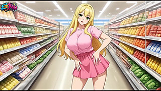 Supermarket Girl Falls in Love with Her Boss Anime Romance