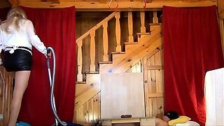 Trampling And Vacuuming By French Maid Alina – ABALLS AND