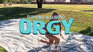 Dhwt Slippin' Slidin Orgy