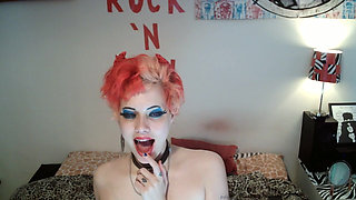 JOI with Dildo Cum in My Mouth Dirtytalk