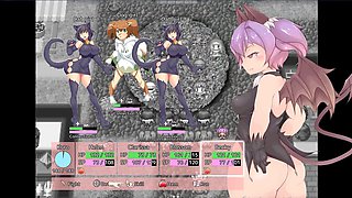 Curvy obese babe in wild porn games adventure