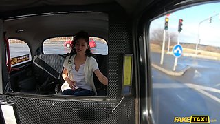 Scarlet Rebel's Wild Spanish Passion in Taxi