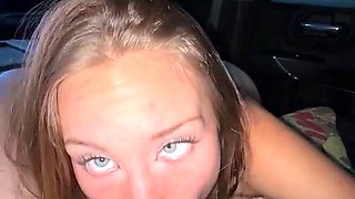 Anya Matusevich Gets Pounded In Car Then Receive Facial