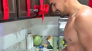 Taliya Jordan Gets Standing Fuck By BF In The Kitchen
