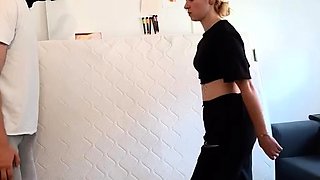 German Balls Busted - Emo Girl Ballbusting