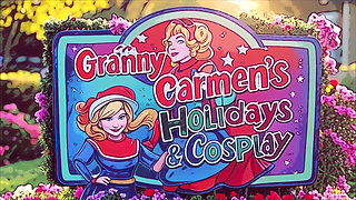 Granny Carmen's Assorted Classic Cosplay Scenes Fucking Compilation