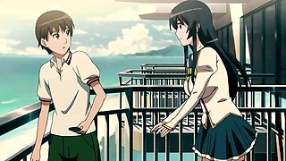 Long-haired hottie with a hairy pussy enjoys getting it on at the beach