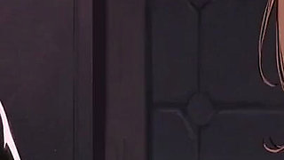 My New Girlfriend Taboo Hentai Game Ep.63 Two Step Sisters Taking Care of a Huge BBC in the Club Toilet!