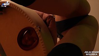 Amateur Redhead Explores Sensual Public Massage With Passion