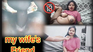 Finally I Fucked My Wife's Best Friend - Tamil Hot Video with Loud Moaning