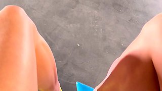 Long Foot Fetish clips at great Amateur Trampling collection