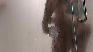 Masturbating in the Shower