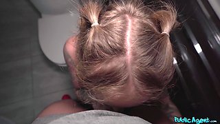 Martin Gun’s Blonde Passion in Hotel Bathroom