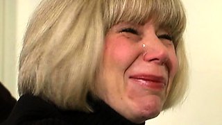 Mature Blonde Amateur Cowgirl Style Anal