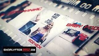 Coco returns for a rough, deepthroat strip search with stepdad and stepdaughter in a wild threesome